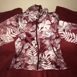 Wind breaker floral jackets